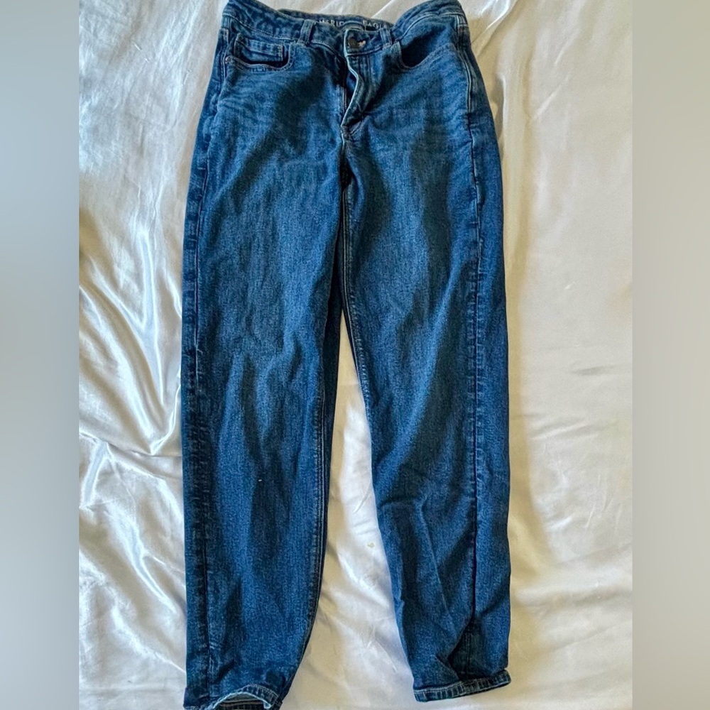 American Eagle Outfitters Blue Straight Leg Jeans